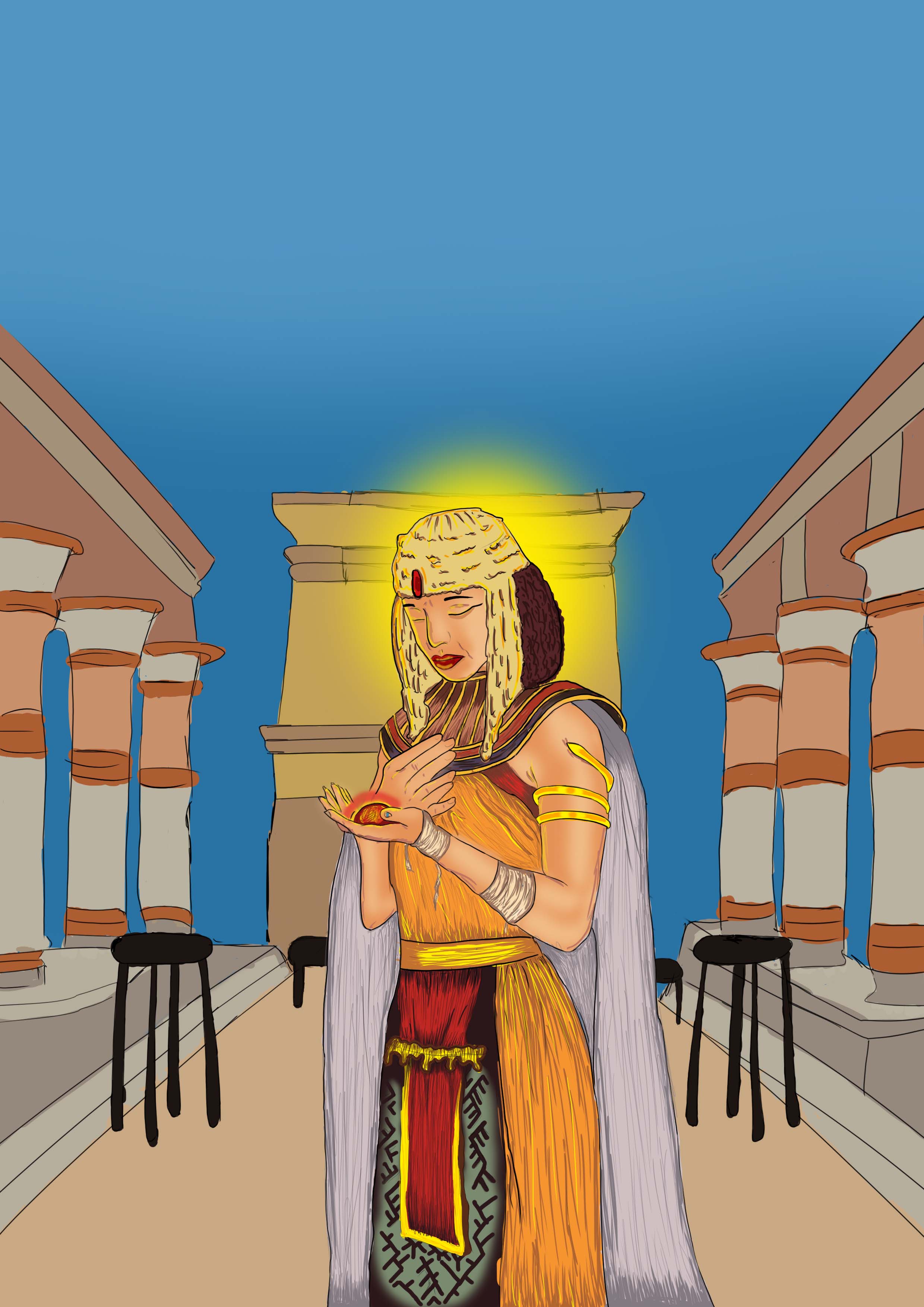 Egyptian Art Character